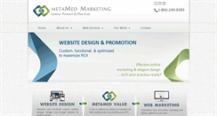 Desktop Screenshot of metamedmarketing.com